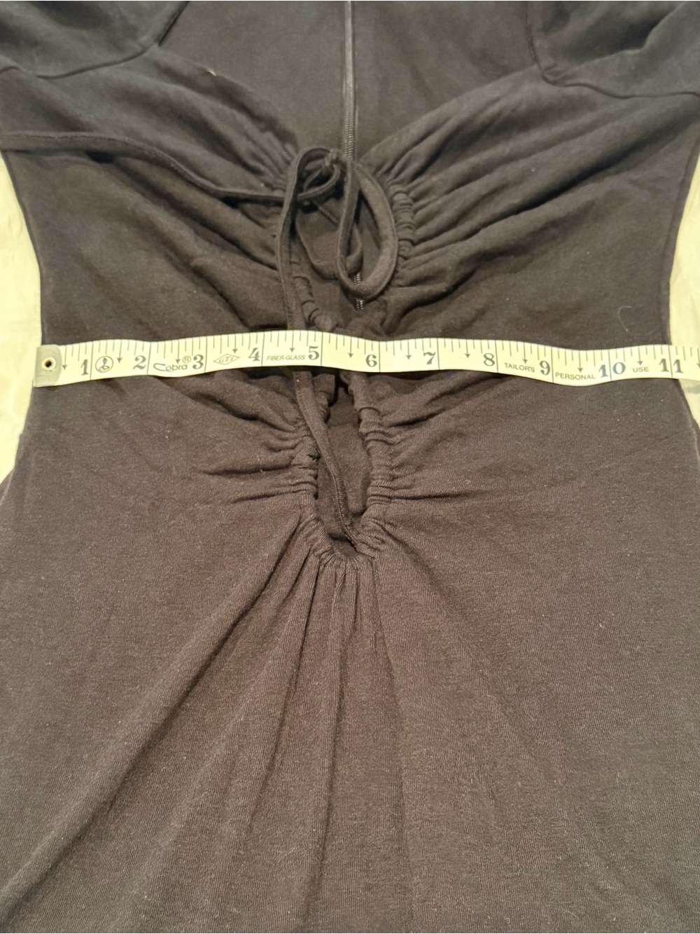 Atoir Caspian Black Ruched Long Sleeve Maxi Dress Size 4 NWT - Picture 5 of 7